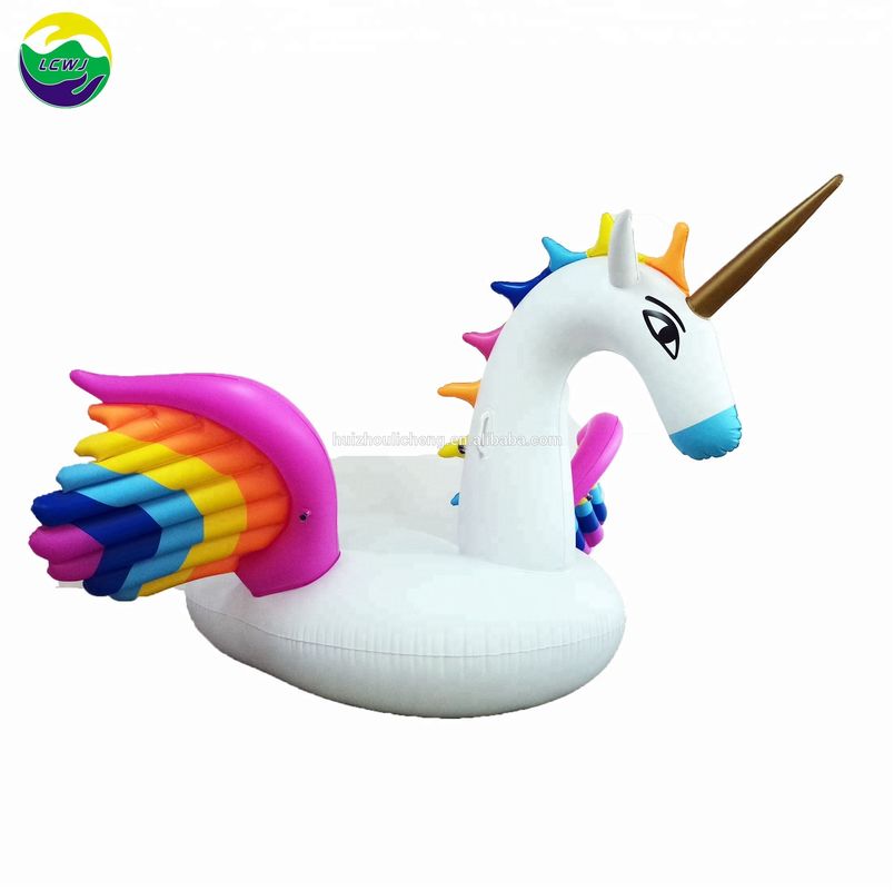 Piscina de PVC de plástico para adultos flotante 250 cm Unicornio Piscina flotante Caballo