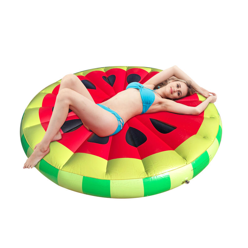 0.3mm 1.5m sandía anillo de natación balsa inflable de lujo piscina flotadores para adultos