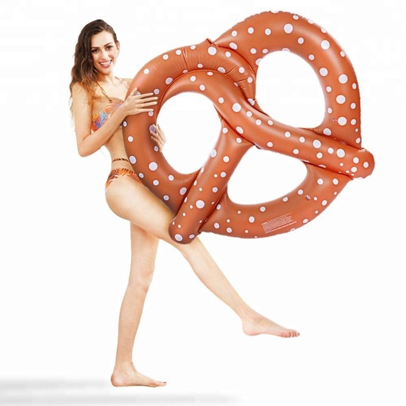Gran Pan Agua Divertido PVC Inflatable Presel Float Anillo Piscina Float Para Adultos