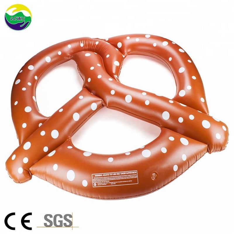 Gran Pan Agua Divertido PVC Inflatable Presel Float Anillo Piscina Float Para Adultos