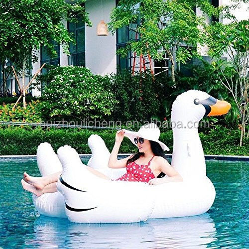 1.5kg Parque acuático piscina para adultos flotante piscina grande flotantes de cisne inflable ISO9001