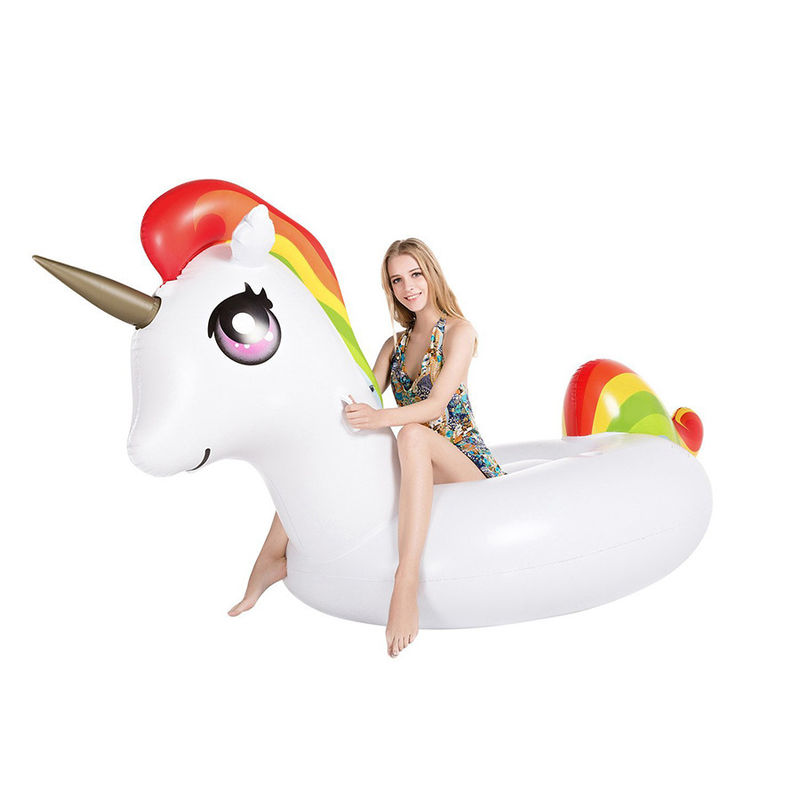 No tóxico piscina flotante inflables 1,5m Unicornio Juguete de piscina