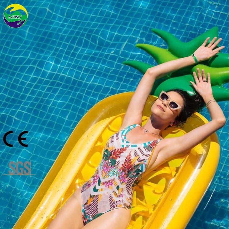 LC Factory Mejor Precio PVC Float Inflatable Piscina Float Piña Juguetes de agua para adultos
