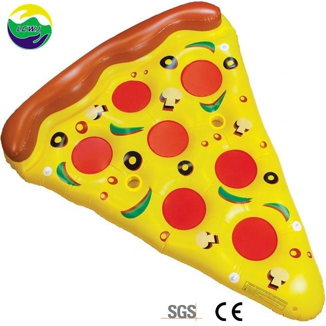 Piscina de aire libre inflada flotante 180 x 130 cm nadar agua soplar pizzaría para el soporte