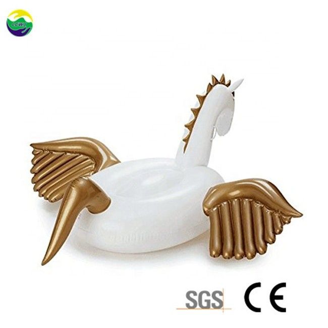 Eco Amigable Pegasus Piscina inflable Caballo flotante Juguetes para adultos 250 X 250 X 130cm