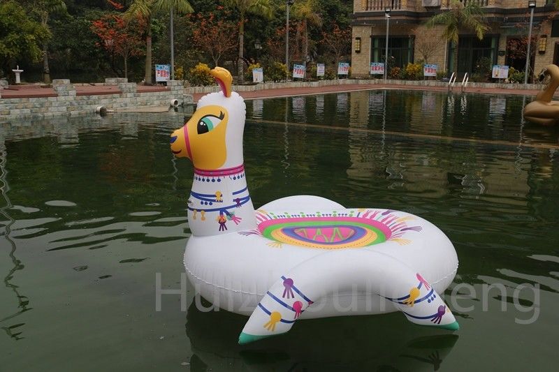Adultos Alpaca realista piscina inflable flotante llama juegos de piscina para la fiesta