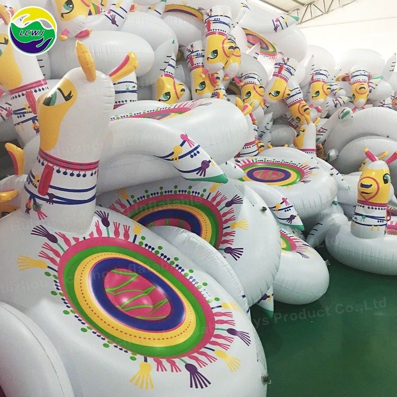 Adultos Alpaca realista piscina inflable flotante llama juegos de piscina para la fiesta
