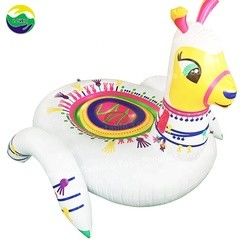 Adultos Alpaca realista piscina inflable flotante llama juegos de piscina para la fiesta