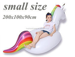 OEM Rideable Float piscina inflable paseo en la piscina de unicornio inflable juguete salón
