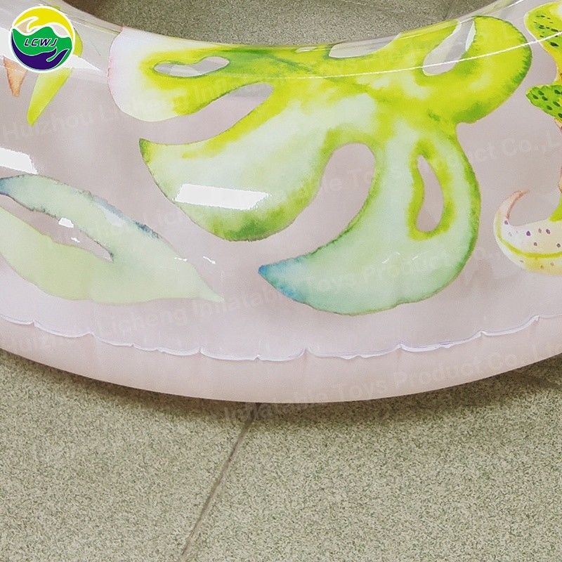 PVC 150KG anillo de natación inflable flotante estilo Instagram soplar hasta anillo piscina