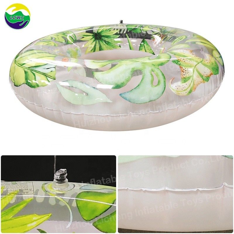 PVC 150KG anillo de natación inflable flotante estilo Instagram soplar hasta anillo piscina