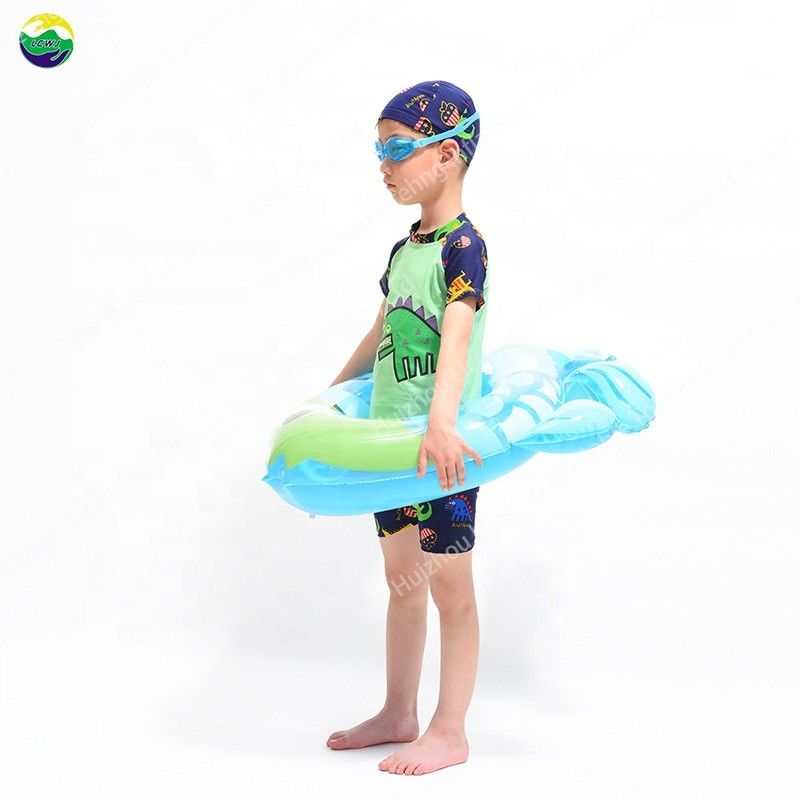 0.25mm Inflable piscina exterior tubo flotante de peces juguetes de piscina natación balsa de agua 8.7in