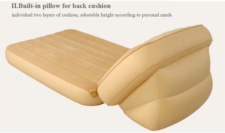 Muebles para el exterior inflables de doble lado colchón de aire acondicionado 0,35 mm