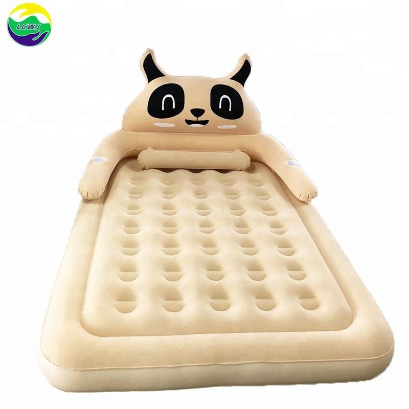 Muebles inflables de animales autoinflables Cama de aire soplado colchón tamaño grande