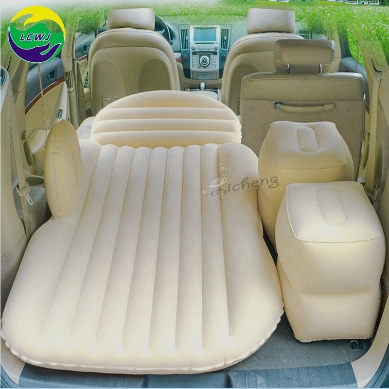 Viajes cómodos Muebles inflables Plegables Acampada Coche colchón de aire 180 X 90 X 15cm