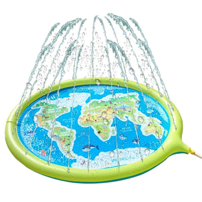 100kg de patio trasero inflables rociador de juguete 170cm portable de rociador para niño