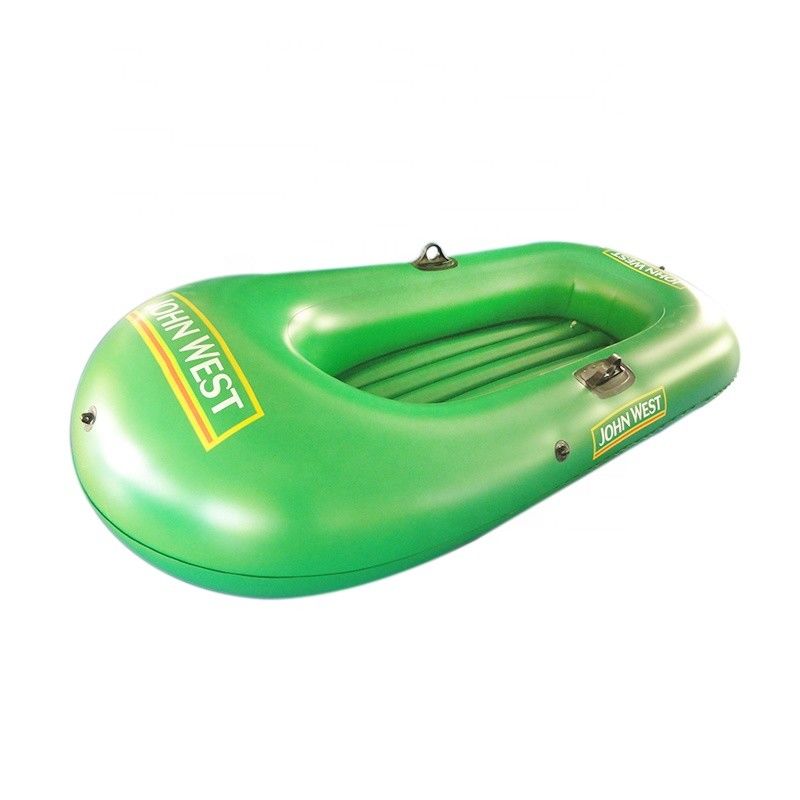 190 x 110 cm Flota de PVC inflable Barco de remo Barco aerodinámico para la pesca Deporte a la deriva