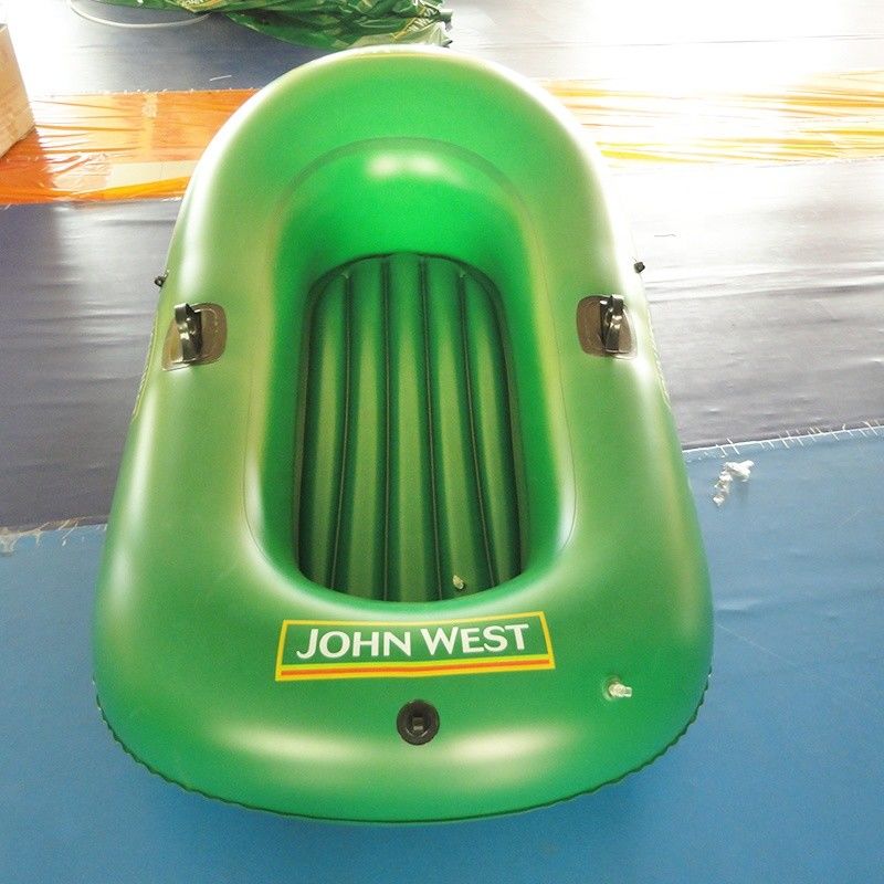 190 x 110 cm Flota de PVC inflable Barco de remo Barco aerodinámico para la pesca Deporte a la deriva