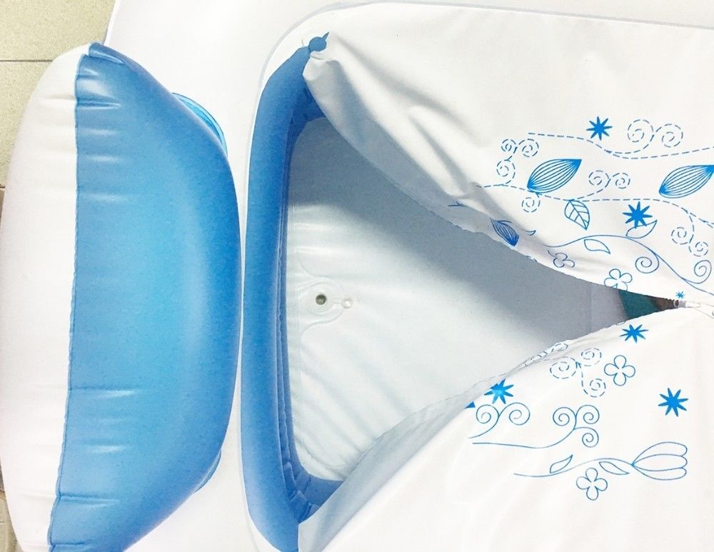Baño de plástico plegable para adultos