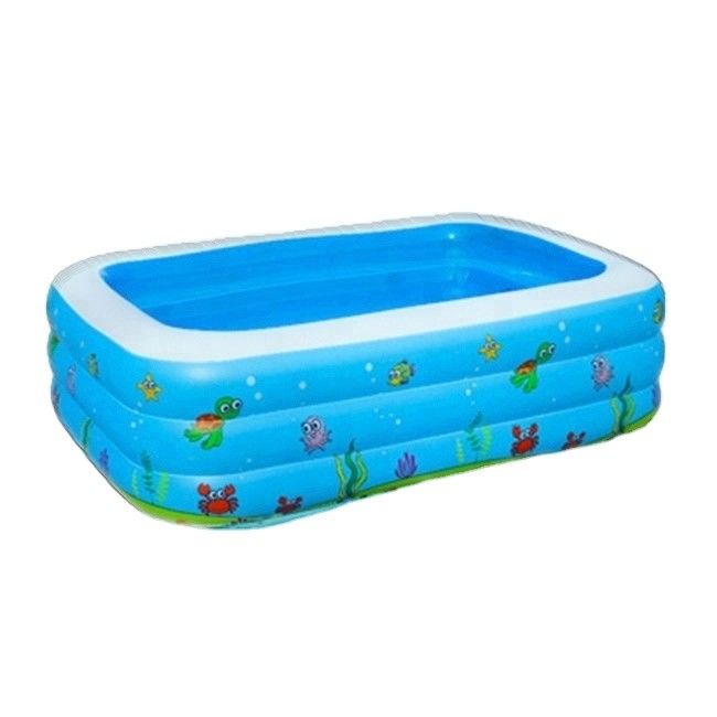 Piscina gigante de PVC inflable Gran jardín inflable plegable al aire libre para niños