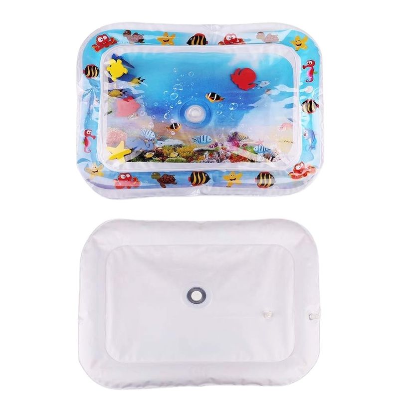 Tiempo del vientre 66 X 50cm Juguetes de piscina para bebés Unisex Inflatable Mat de juego de agua