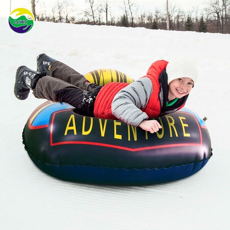 Trineo de nieve inflables de PVC de 300 kg trineo triangular de cohetes trineo de nieve trineo de nieve tabla de nieve 120 x 90 cm